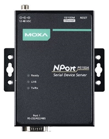 Nport-P5150A - 1-port RS-232/422/485 PoE serial device servers.
