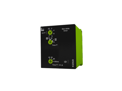 Star Delta timer, K3ZS20 12-240V AC/DC