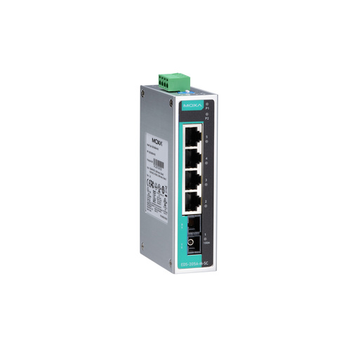 EDS-205A Compact unmanaged Ethernet switches