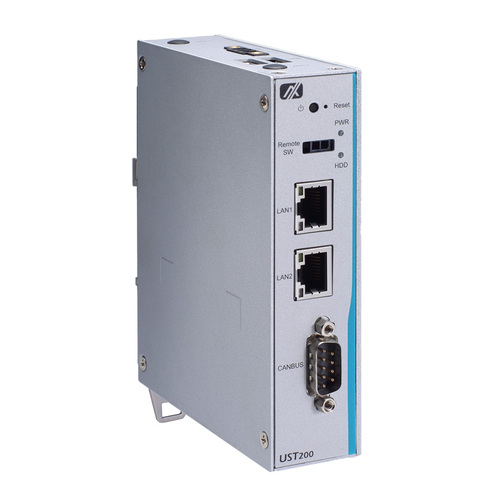 UST200-83H-FL Robust and Compact DIN-rail Fanless Embedded System