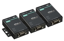 Nport-5100 - 1-port RS-232/422/485 serial device servers.